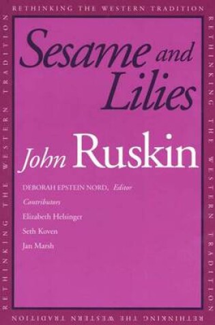 Cover of Sesame and Lilies