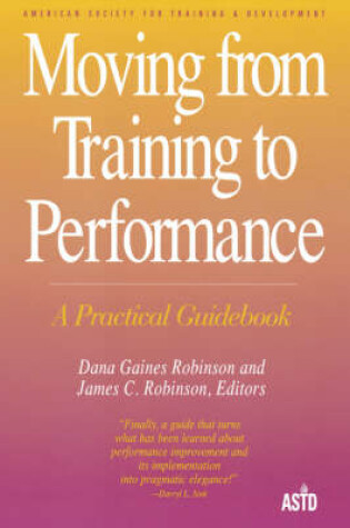 Cover of Moving From Training To Performance