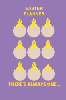 Book cover for Cute Yellow Chicks Easter Planner