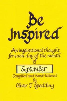 Book cover for Be Inspired - September