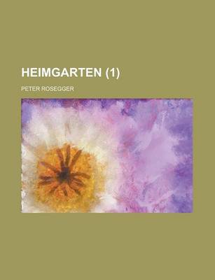 Book cover for Heimgarten (1 )