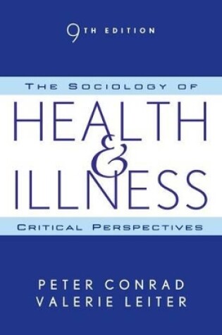Cover of The Sociology of Health & Illness