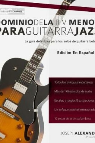 Cover of Dominio de la II V Menor Para Guitarra Jazz
