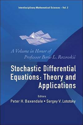 Book cover for Stochastic Differential Equations: Theory and Applications