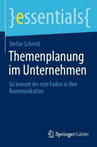 Cover of Themenplanung im Unternehmen