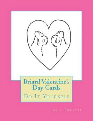 Book cover for Briard Valentine's Day Cards