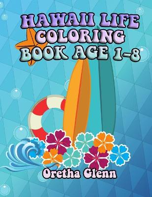 Book cover for Hawaii Life Coloring Book