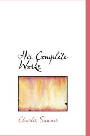 Cover of His Complete Works