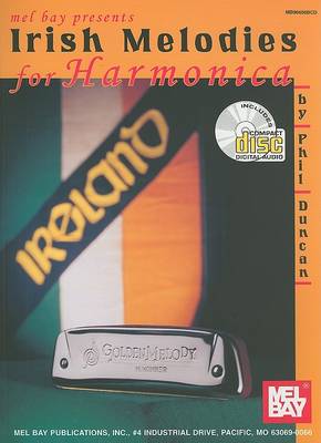 Book cover for Irish Melodies for Harmonica