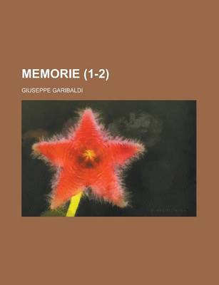 Book cover for Memorie (1-2 )