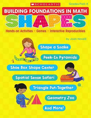 Book cover for Buildling Foundations in Math: Shapes, Grades PreK-K