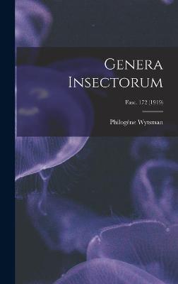 Book cover for Genera Insectorum; fasc. 172 (1919)