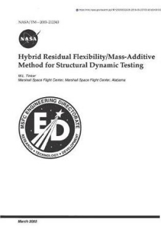 Cover of Hybrid Residual Flexibility/Mass-Additive Method for Structural Dynamic Testing