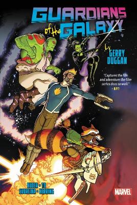 Book cover for Guardians of the Galaxy by Gerry Duggan Omnibus