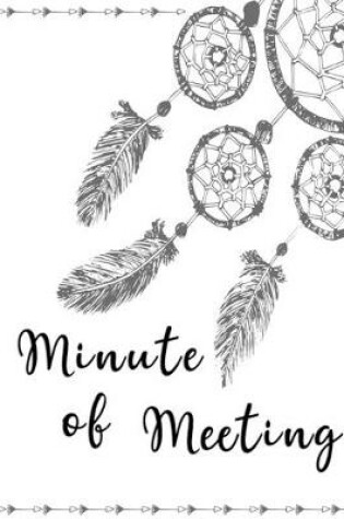 Cover of Minute of Meeting