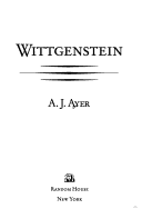 Book cover for Wittgenstein