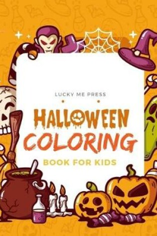 Cover of Halloween Coloring Book for kids