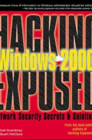 Cover of Hacking Exposed Windows 2000