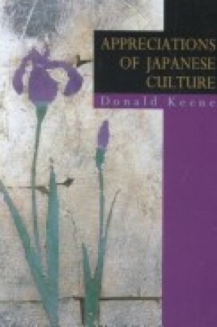 Cover of Appreciations of Japanese Culture