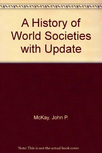 Book cover for A History of World Societies with Update