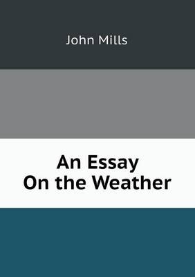 Book cover for An Essay On the Weather