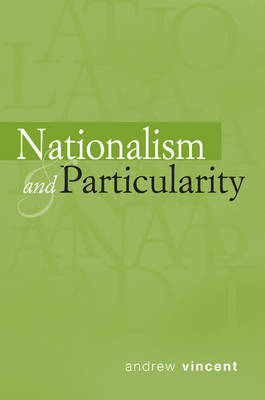Book cover for Nationalism and Particularity