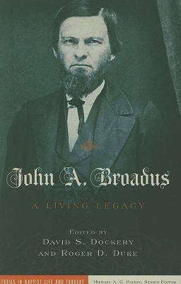 Book cover for John A. Broadus