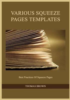 Book cover for Various Squeeze Pages Templates