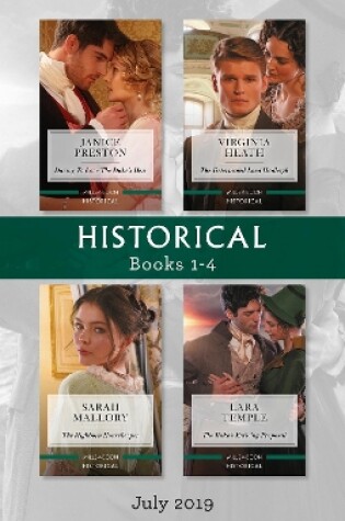 Cover of Historical Box Set 1-4/Daring to Love the Duke's Heir/The Determined Lord Hadleigh/The Highborn Housekeeper/The Rake's Enticing Proposal