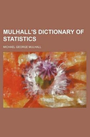 Cover of Mulhall's Dictionary of Statistics