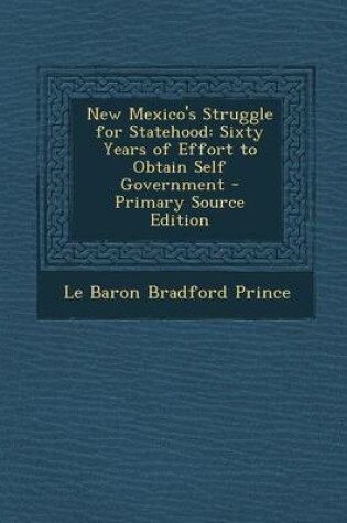 Cover of New Mexico's Struggle for Statehood