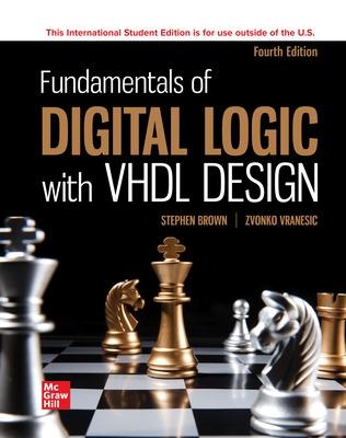 Book cover for Fundamentals of Digital Logic with VHDL Design ISE