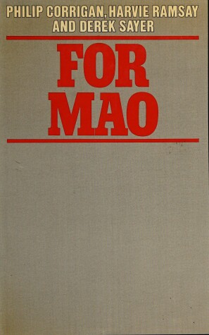 Book cover for For Mao