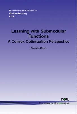 Book cover for Learning with Submodular Functions