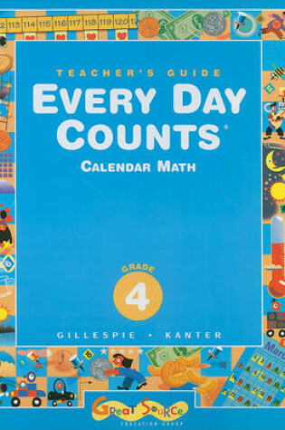 Cover of Every Day Counts, Grade 4, Calendar Math