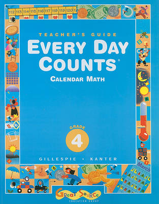 Book cover for Every Day Counts, Grade 4, Calendar Math