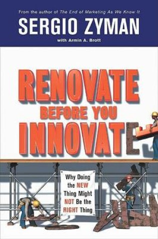 Cover of Renovate Before You Innovate