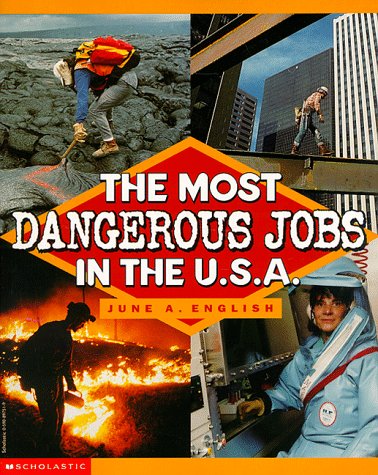 Book cover for The Most Dangerous Jobs in the U.S.A.