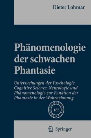 Cover of PH Nomenologie Der Schwachen Phantasie