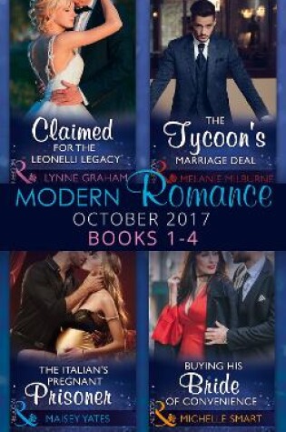 Cover of Modern Romance Collection: October 2017 Books 1 - 4