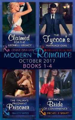 Book cover for Modern Romance Collection: October 2017 Books 1 - 4