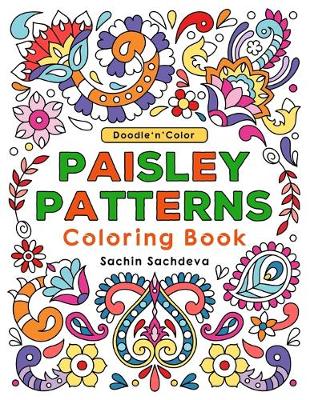 Book cover for Doodle n Color Paisley Patterns