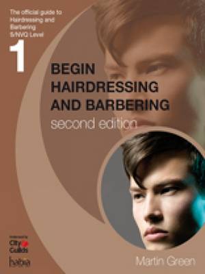 Book cover for Begin Hairdressing and Barbering