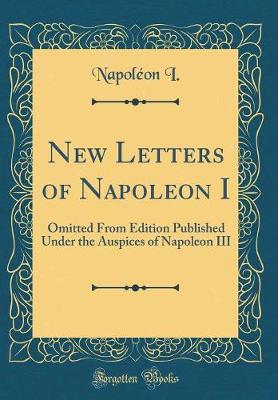 Book cover for New Letters of Napoleon I