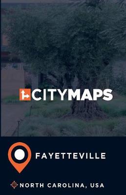 Book cover for City Maps Fayetteville North Carolina, USA