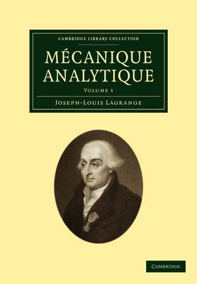 Cover of Mécanique Analytique