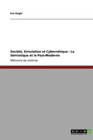 Cover of Societe, Simulation et Cybernetique