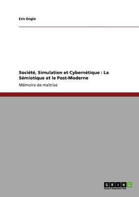 Book cover for Societe, Simulation et Cybernetique