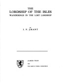 Book cover for Lordship of the Isles