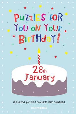 Book cover for Puzzles for you on your Birthday - 28th January